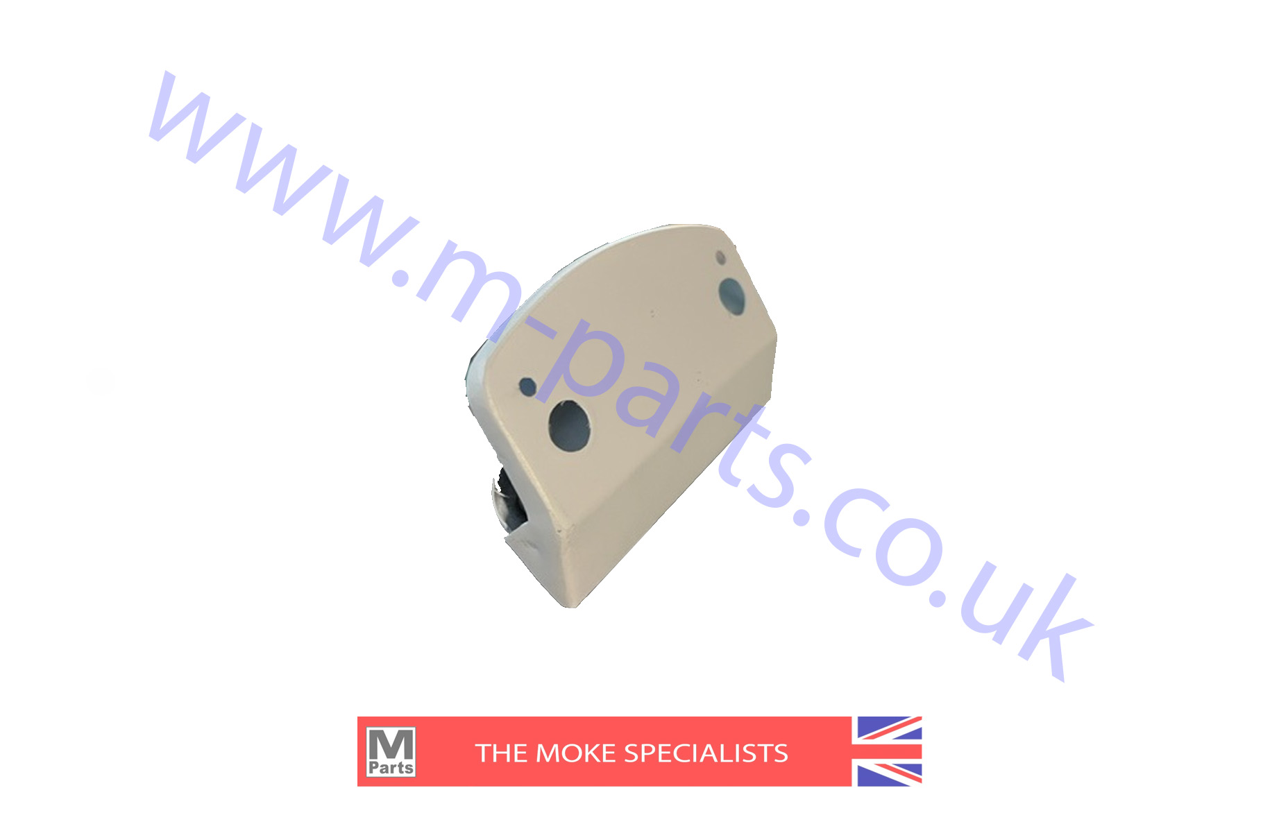 7. Number plate lamp bracket with fitting kit